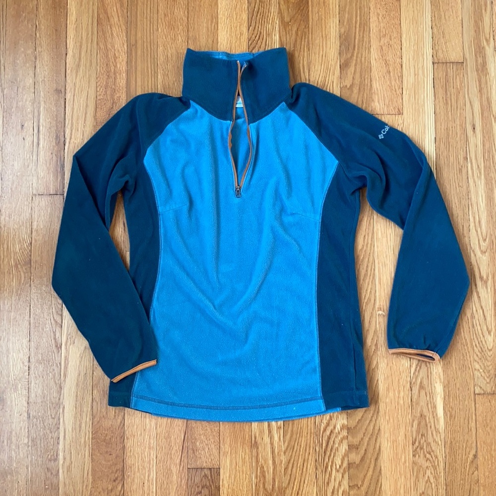 Columbia fleece pullover, size M